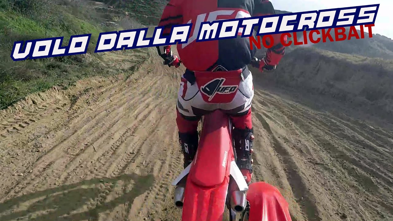 INCIDENTE con il MOTOCROSS!! *NO clickbait* pista MOTTA SAN GIOVANNI - 3°CROSSVLOG CRF250R