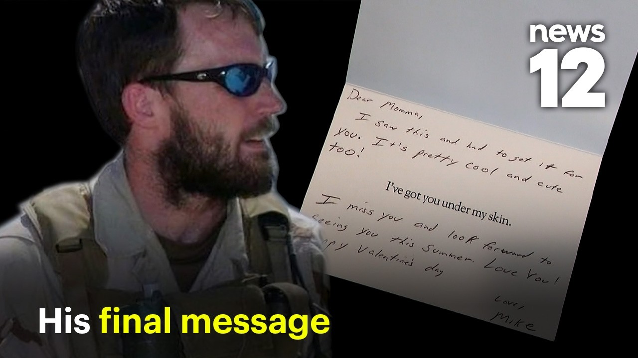 Last Letters Home: Mom says fallen Navy SEAL was a hero long before his service