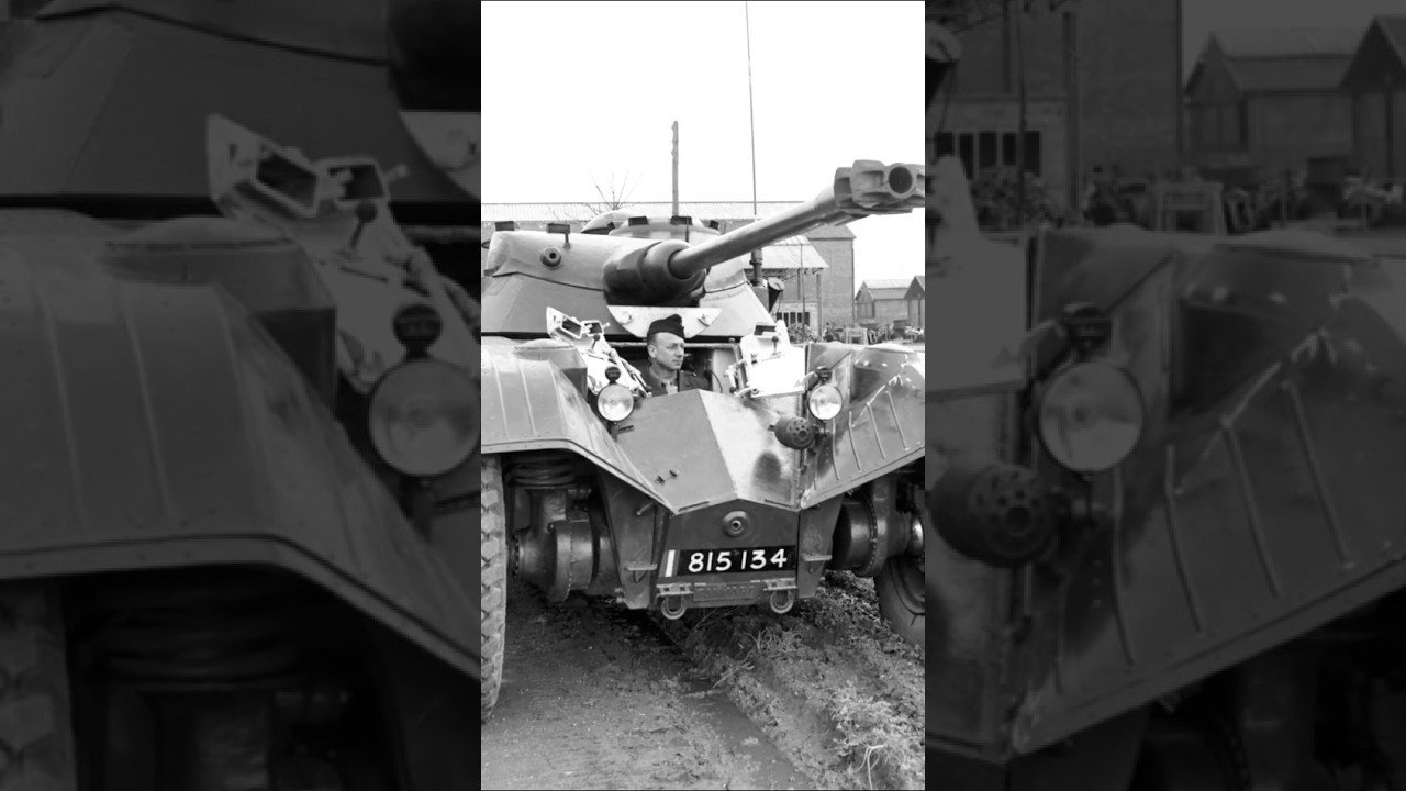 Ośmiokołowiec z Francji! Panhard EBR w niecałe 2 minuty! #shorts