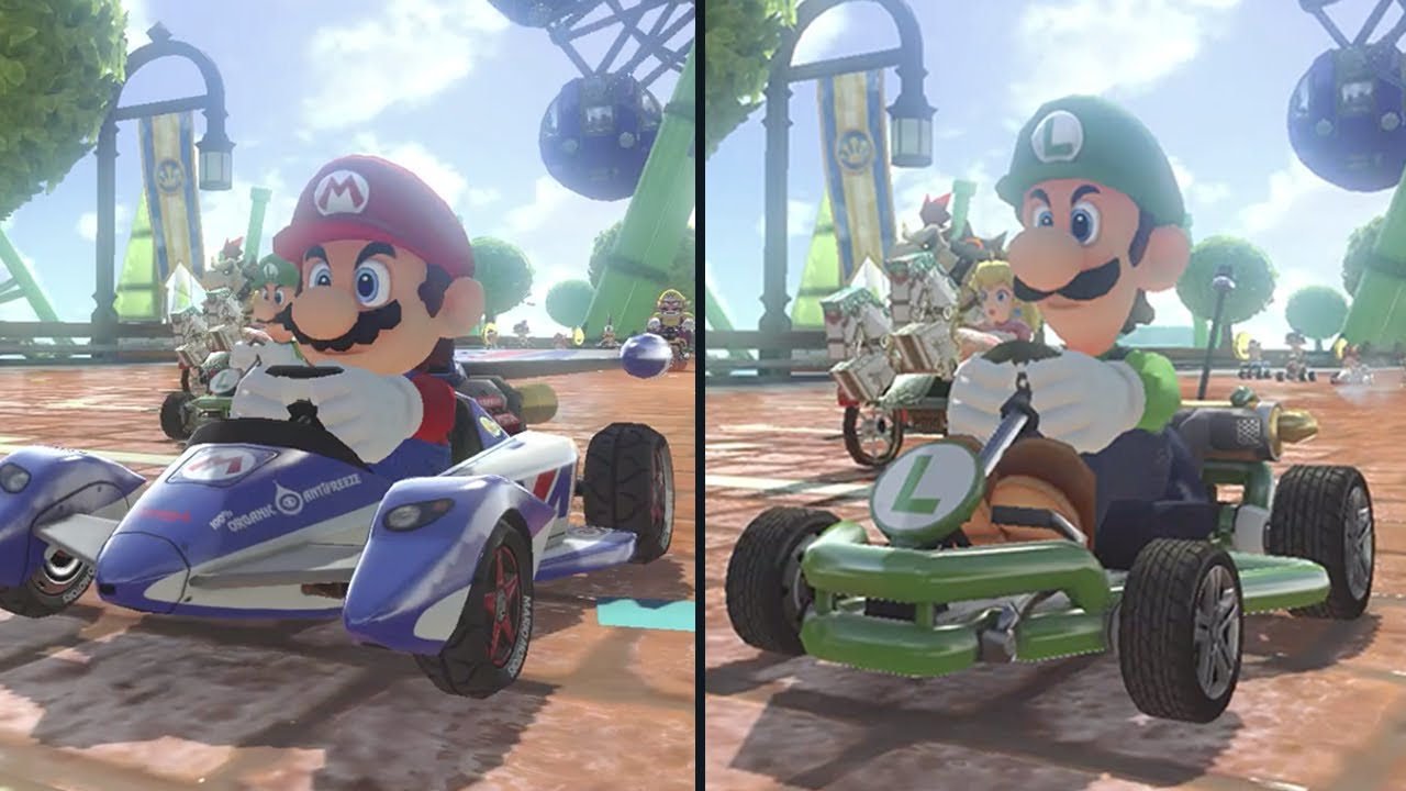 Mario Kart 8 Deluxe Grand Prix - 150cc Mushroom Cup (2 Player)