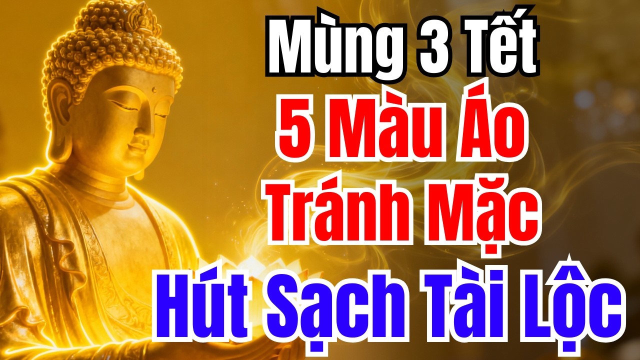 MÙNG 3 TẾT 2026 - CẢNH BÁO ÁO 5 MÀU HÚT SẠCH TÀI LỘC, NGHÈO CẢ NĂM