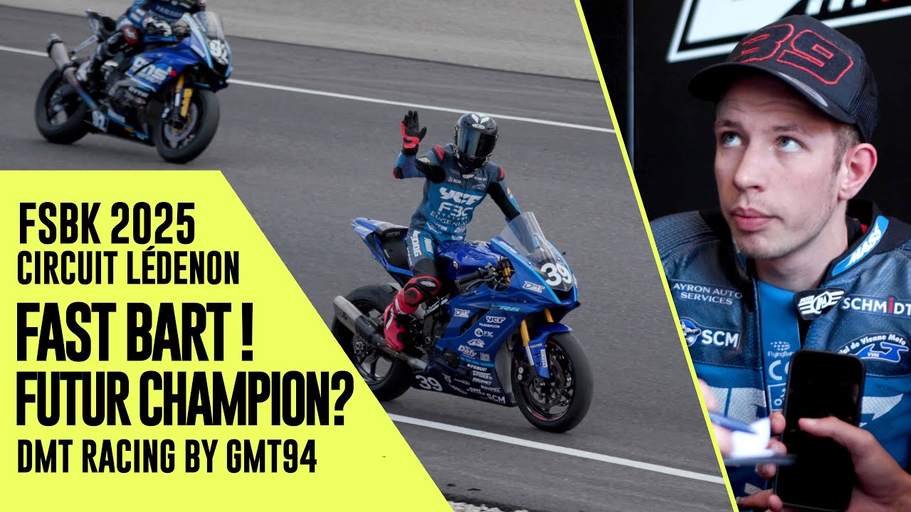 FAST BART !  GRAINE DE CHAMPION, DOUBLE PODIUM  !! / 48h Inside FSBK @Ledenon 2025