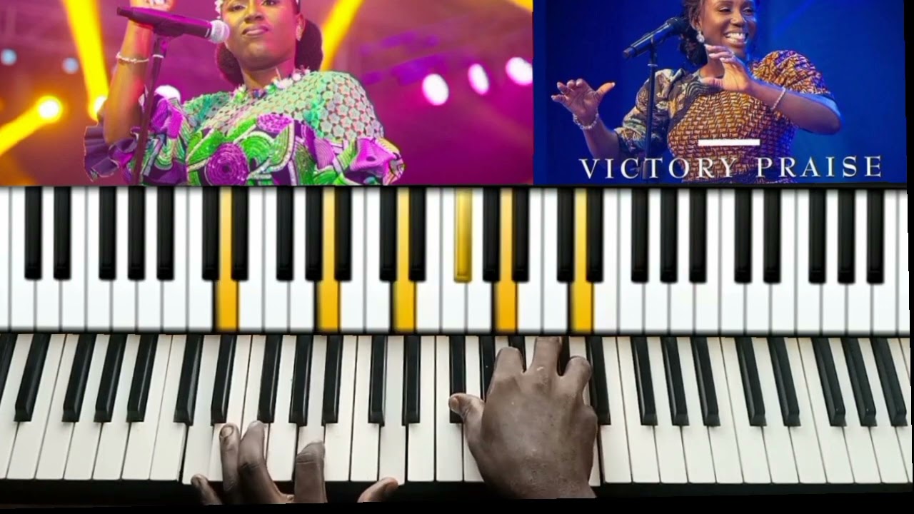VICTORY PRAISE BY DIANA HAMILTON PIANO TUTORIAL PART 1