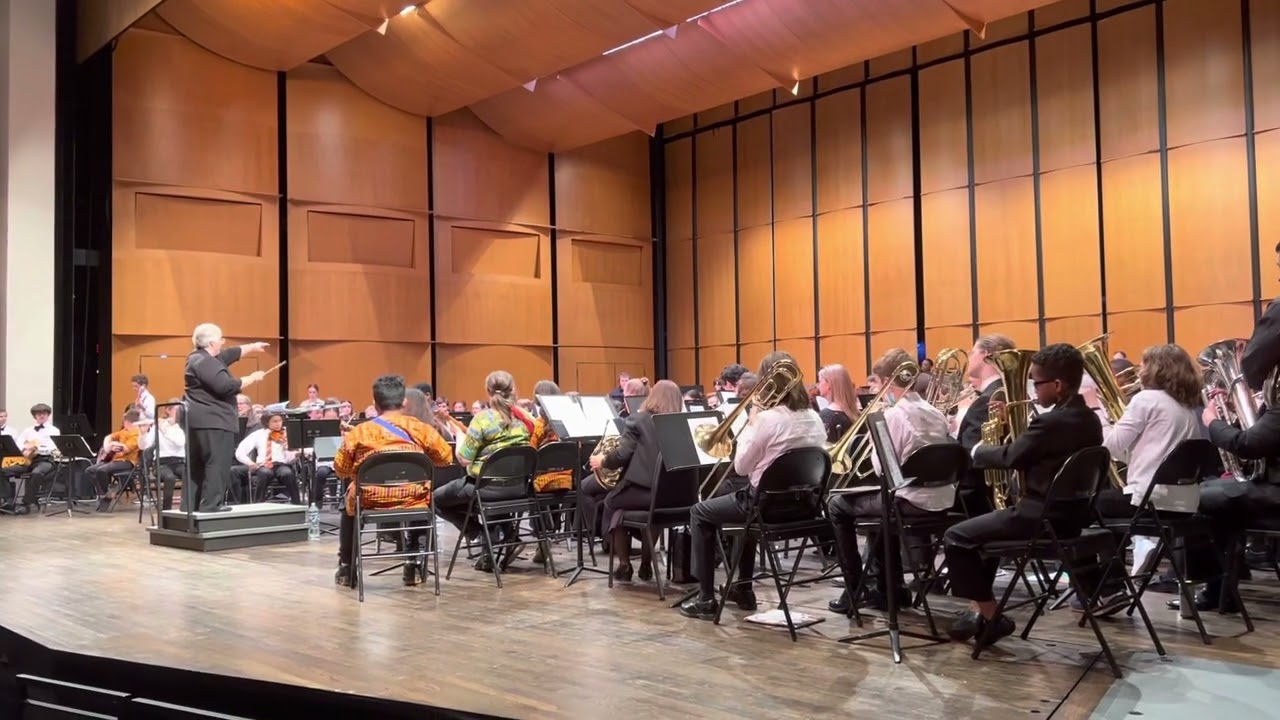 “Great Beginnings” - Michael Kamif - Combined NOVA Band and 110 kids - Schlesinger Center -2/23/23