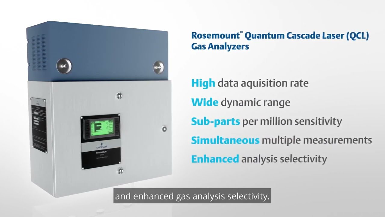 Get Continuous, Fast and Precise Process Gas Analytics Using Rosemount Hybrid QCL/TDL Laser Gas Anal