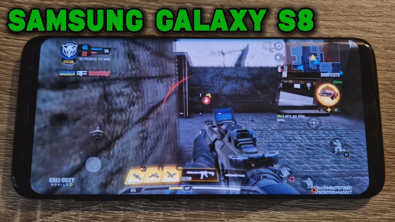 Galaxy S8 / Exynos 8895 - GRID Autosport / GTA San Andreas / Call of Duty: Mobile - Gaming Test 2022