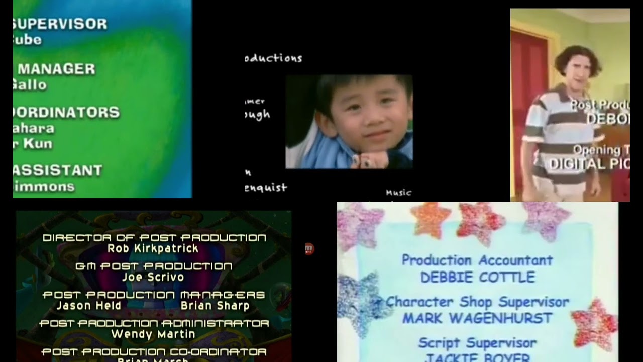 Barney, Cyberchase, Oobi, UDS, Maggie, Recess Credits Remix