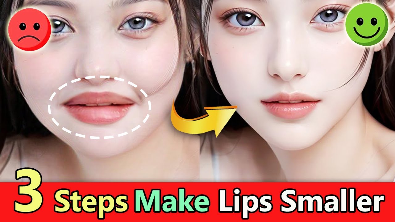 Los 3 mejores ejercicios para labios: consigue labios m&aacute;s peque&ntilde;os, labios finos y rostro delgado