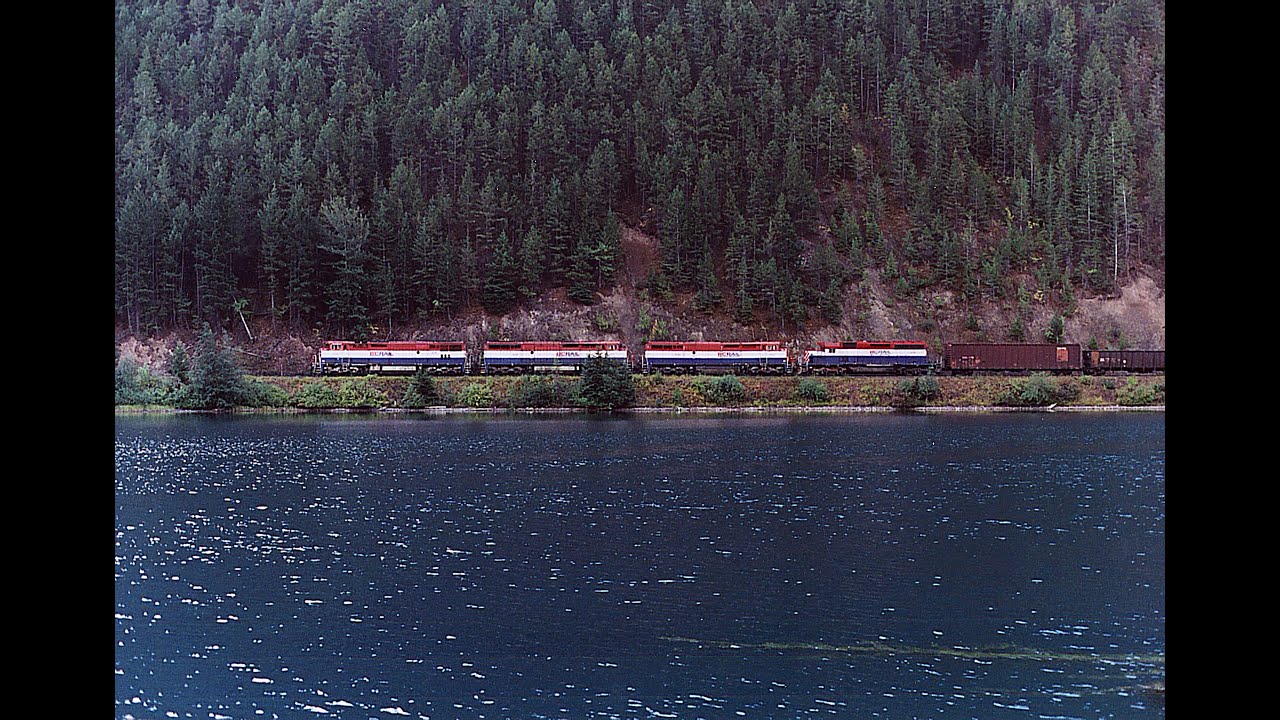 BC Rail Lillooet, CN and CP Thompson Canyon, BC - September 20, 2003