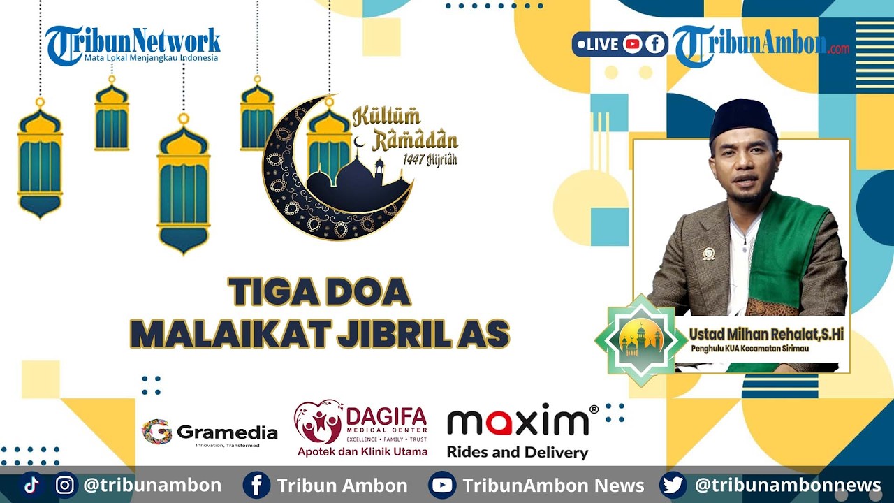 Mutiara Ramadan Berasama Ustad Milhan Rehalat,S.Hi dengan tema Kultum 
