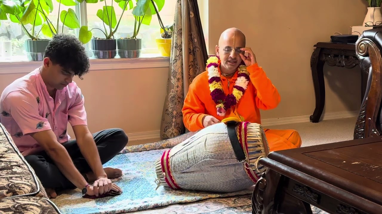 HG Radheshyam Prabhu guiding youth part 1