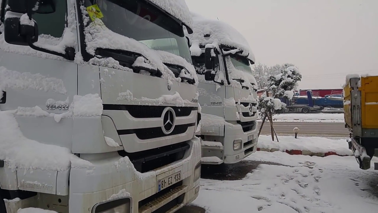 Mercedes-Benz Axor COLD START (-5)