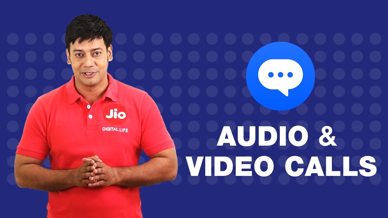 Jio Chat - How to do Video or Audio Call to your Friends on Jio Chat | Reliance Jio