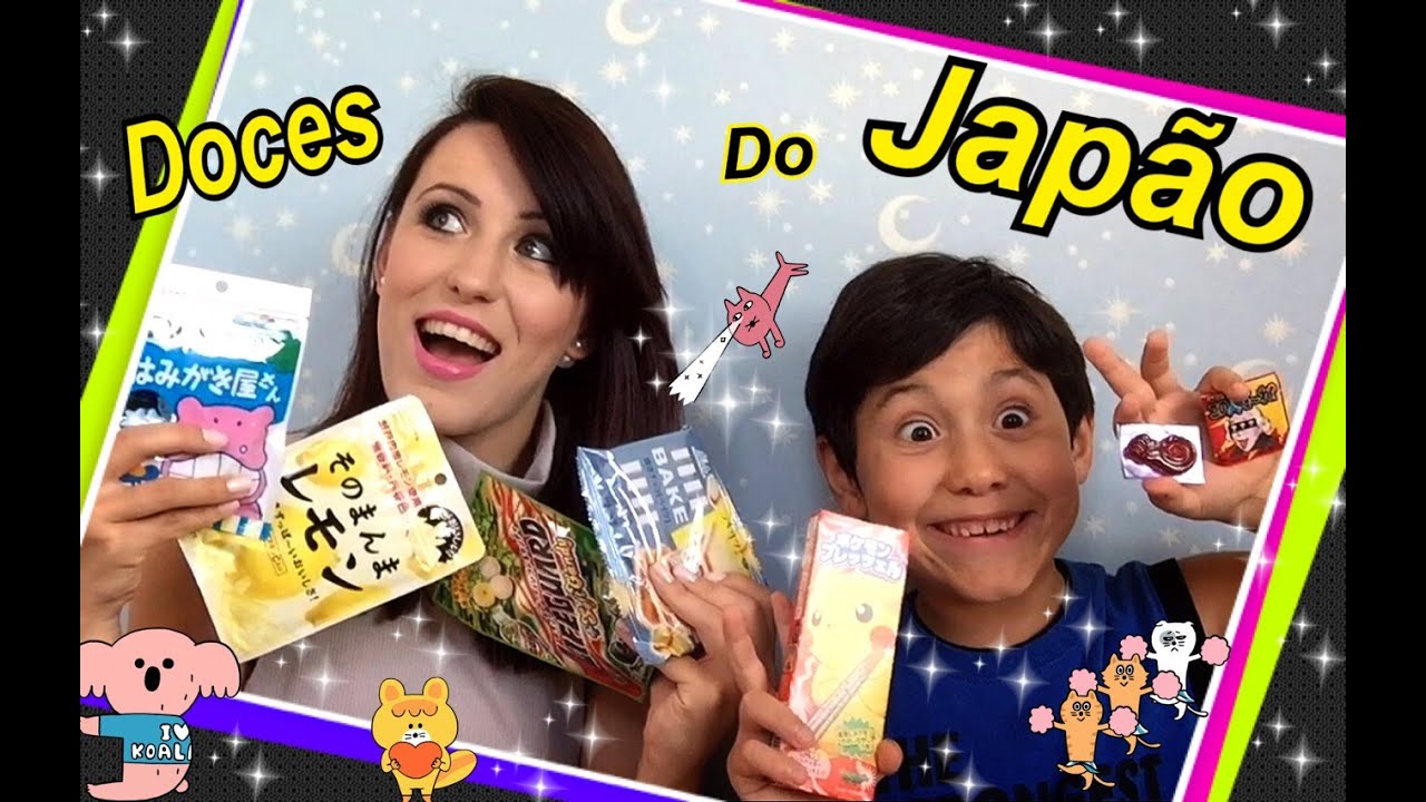 EXPERIMENTANDO DOCES DO JAPÃO