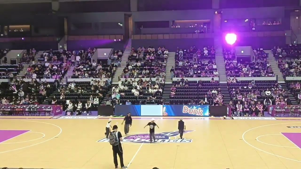SDHダンススタジオjyunkiブレイク強化チーム『viction』福島ファイアーボンズオープニングパフォーマンス