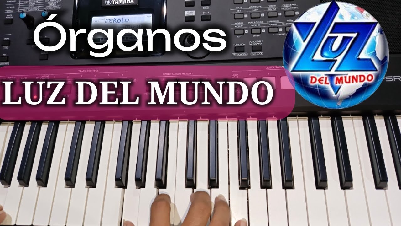 PSR E473 - Creando Organos LUZ DEL MUNDO En Teclado YAMAHA (Facil y Rapido)