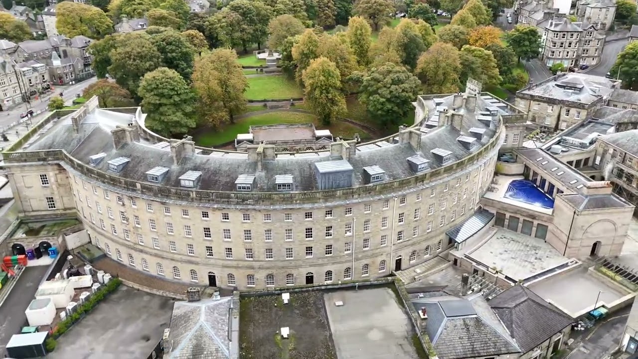Buxton Crescent Hotel, Buxton, England.