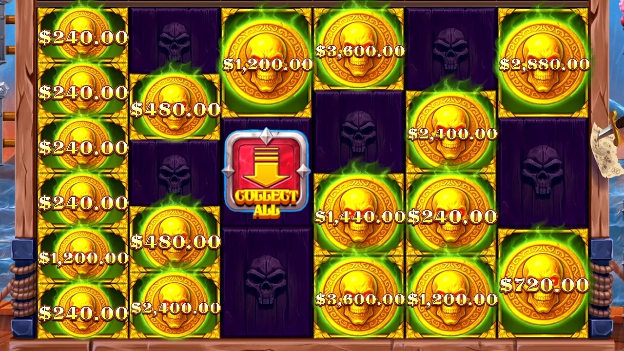 Captain Kraken Builds Up the Coins and Upgrades for Some Big Wins