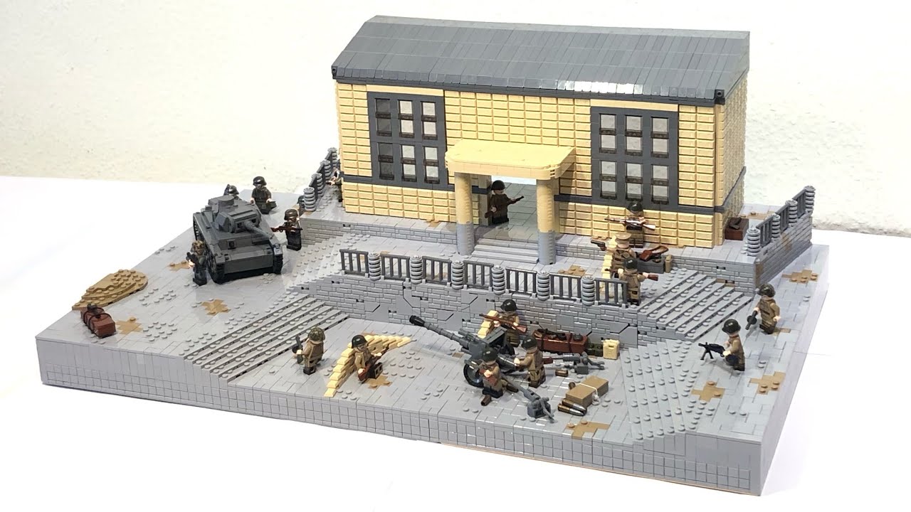 TIMELAPSE: LEGO WW2 Moc - German Counteroffensive in Kharkov | Ukraine: May 1942 | Speed Build