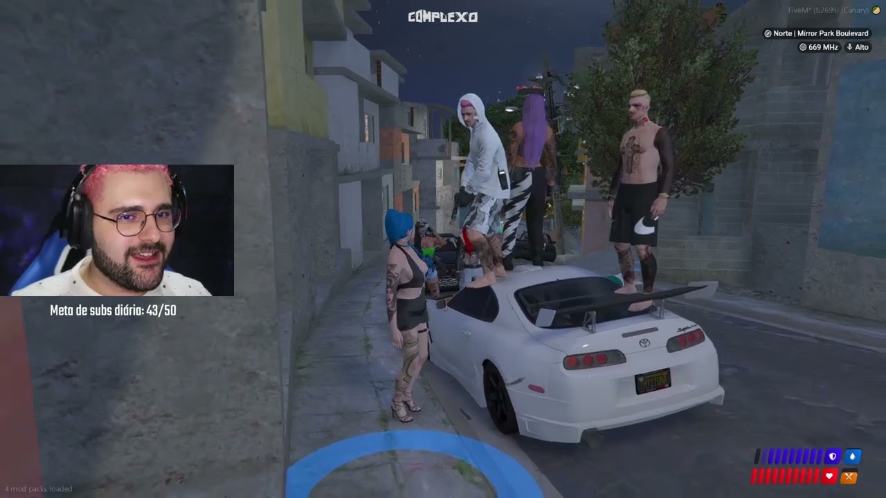 MESTRE MANDOU NO COMPLEXO! Batata participa de brincadeira com Bobbyzera 🤣 Park Tiffany GTA RP