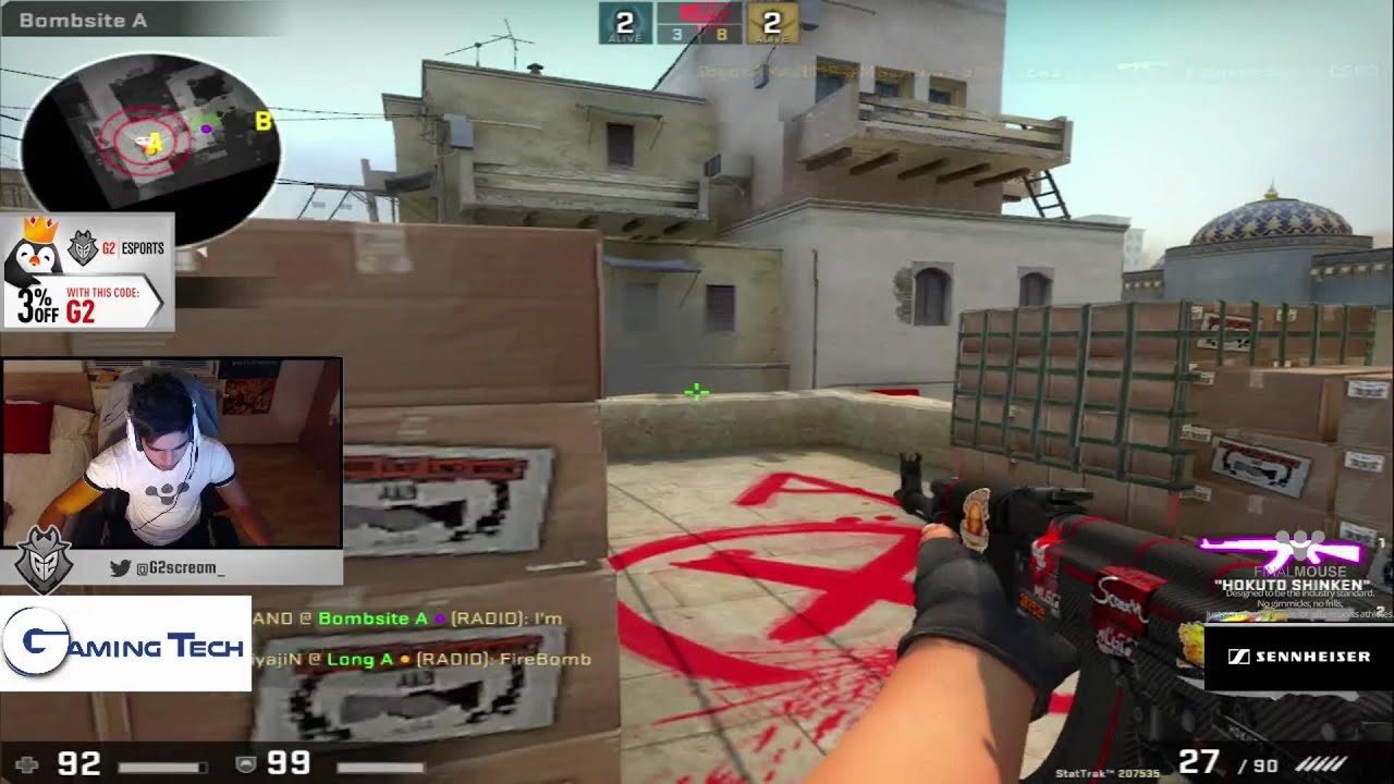 ScreaM highlights - aim bot active