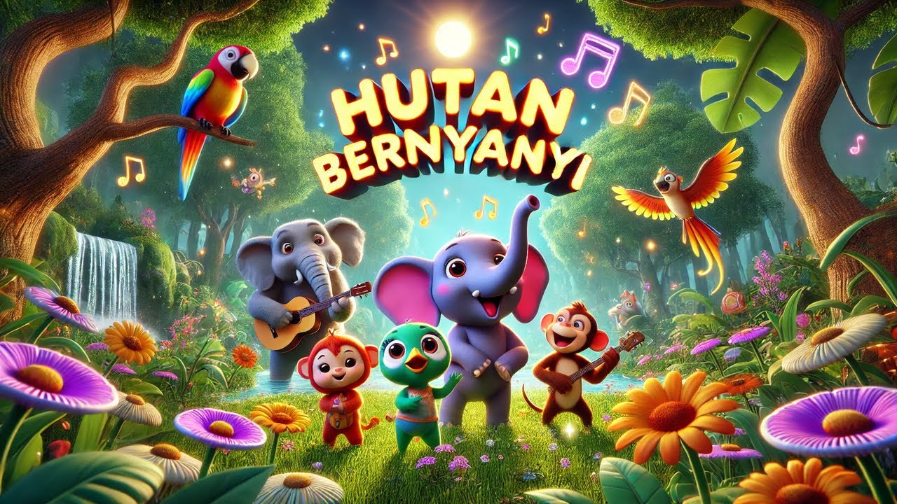 Hutan Bernyanyi | Lagu Anak Ceria | Lagu Baru