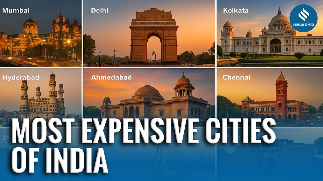 Financial Capital of India to City of Joy; Which are some of Most Expensive cities of India in 2025