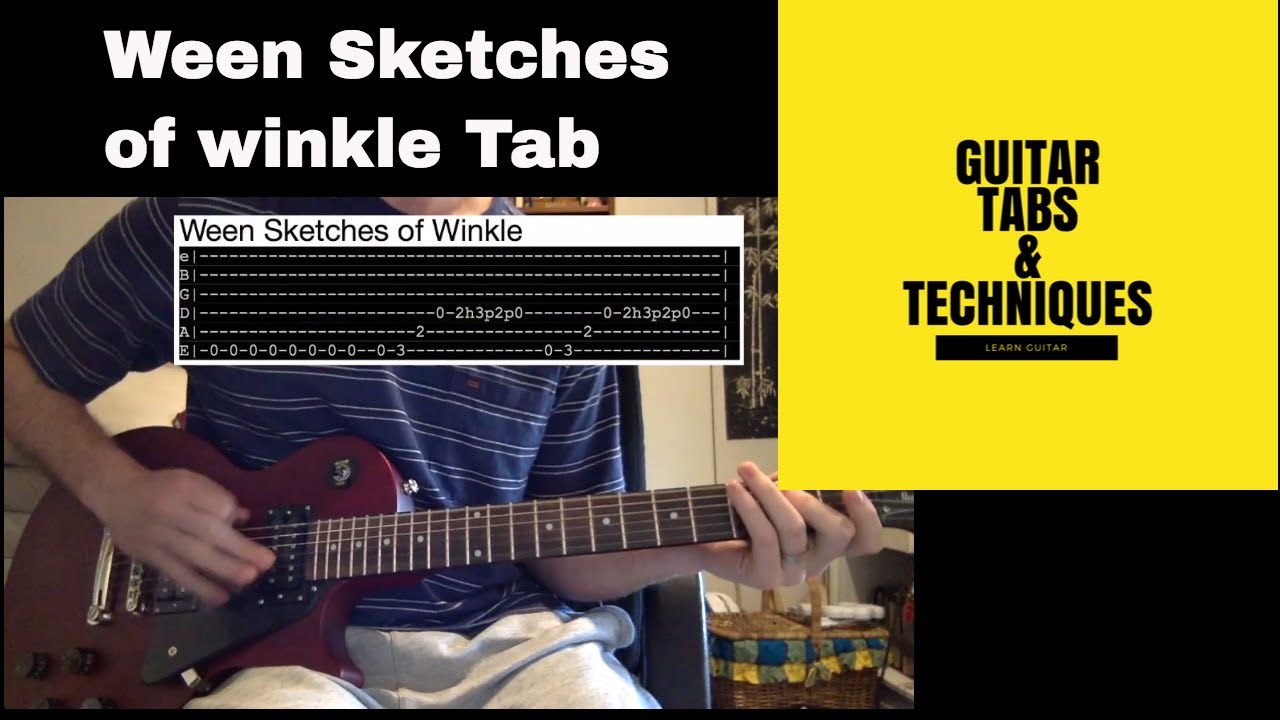 Ween Sketches of Winkle Guitar Lesson Tutorial with Tabs The Pod