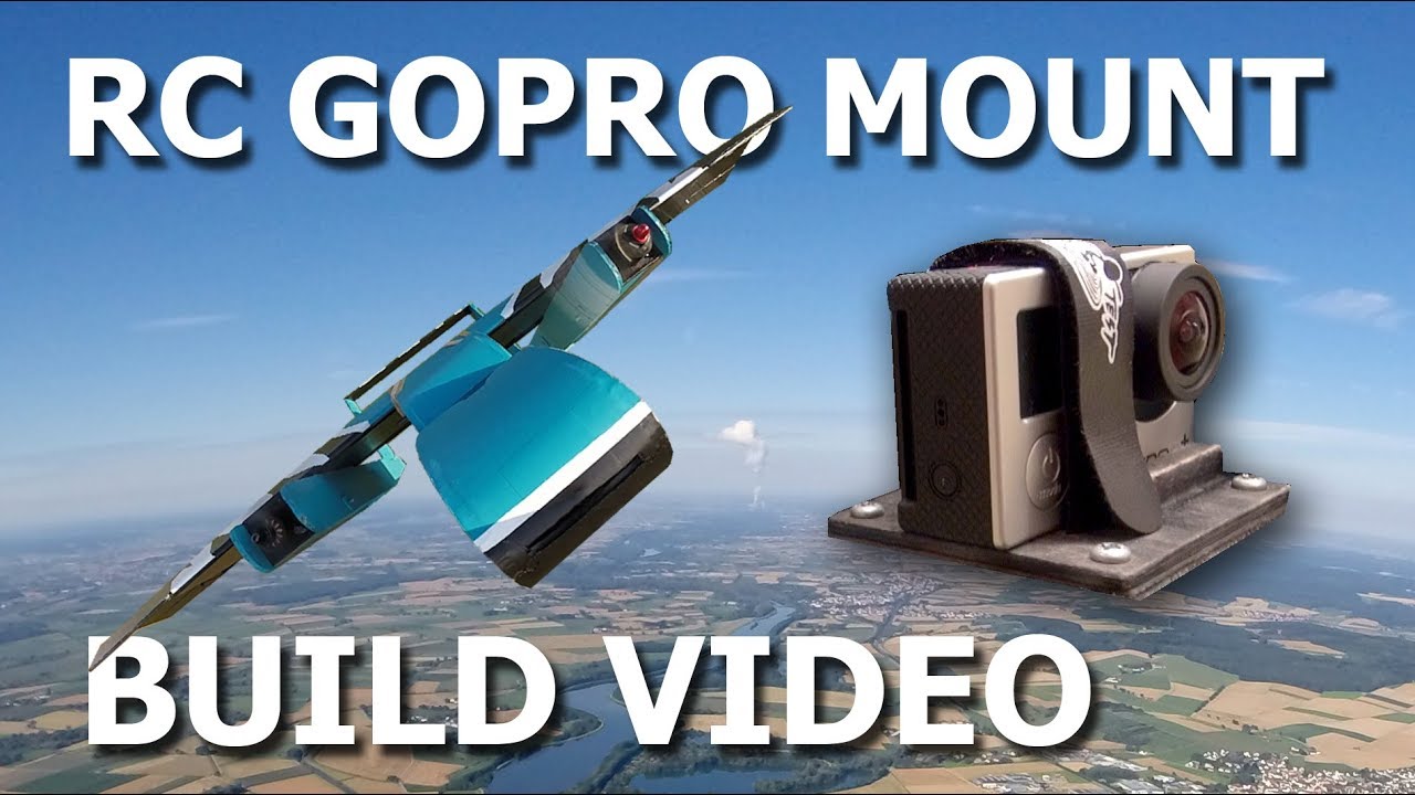 Simple GoPro Mount for RC planes - Build Video