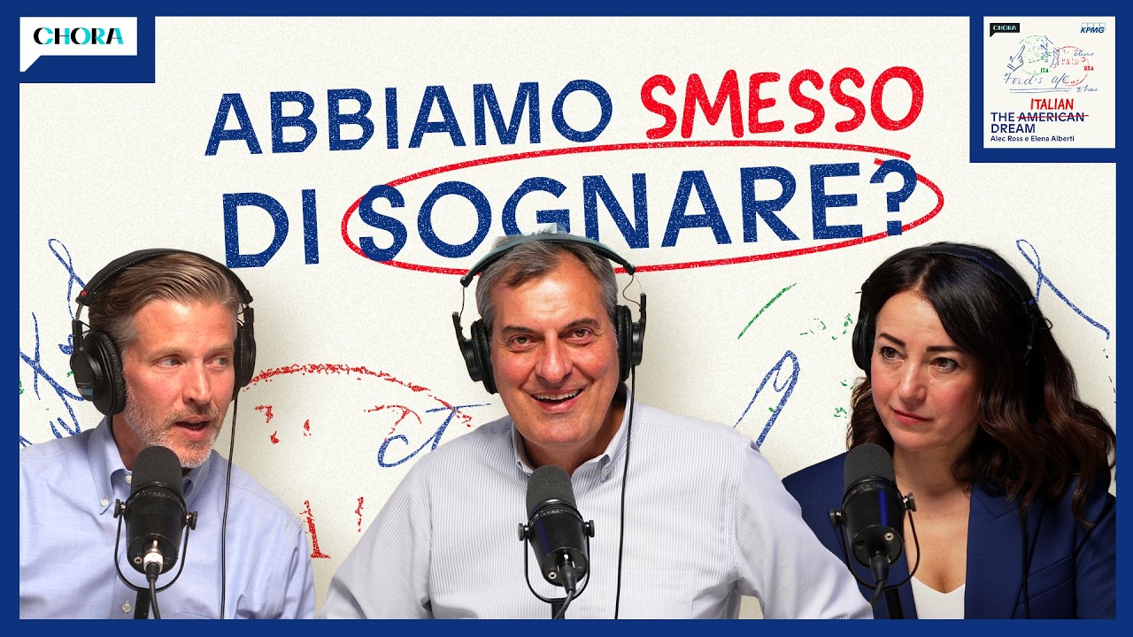 DREAMS AND PRAGMATISM - With MARIO CALABRESI | The Italian Dream