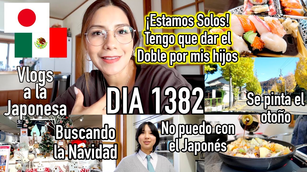 Emigrar no es Fácil ¡Todo por mis hijos! + Buscando la Navidad en JAPÓN - Ruthi San ♡ 21-11-23