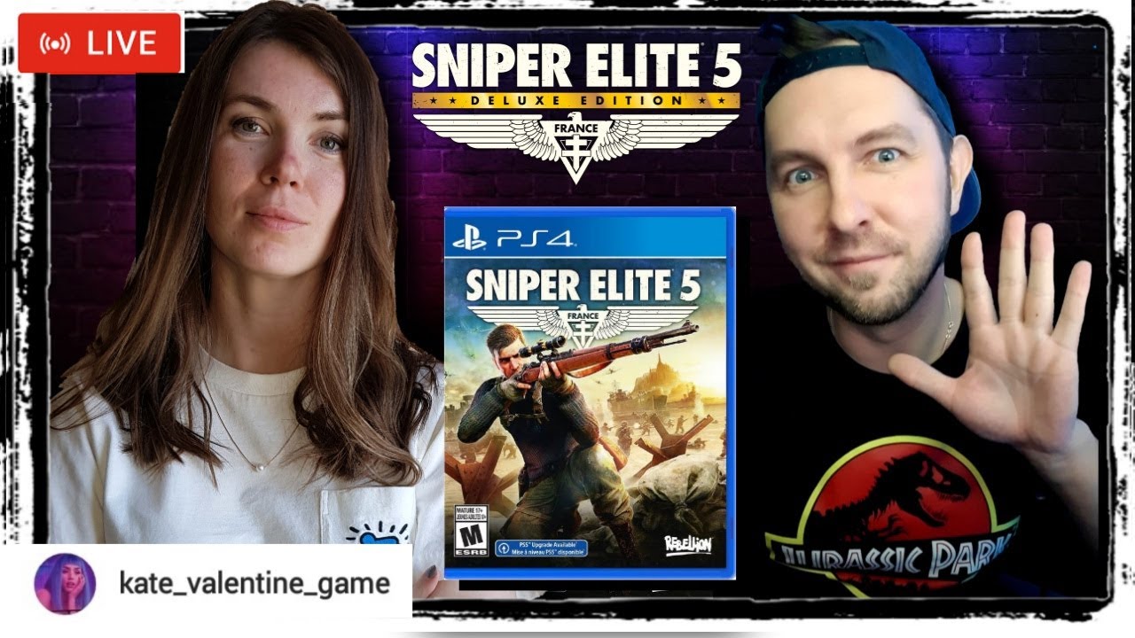 SNIPER ELITE 5 - KATE VALENTINE -УРОВЕНЬ РЕАЛИЗМ -ПРОХОЖДЕНИЕ