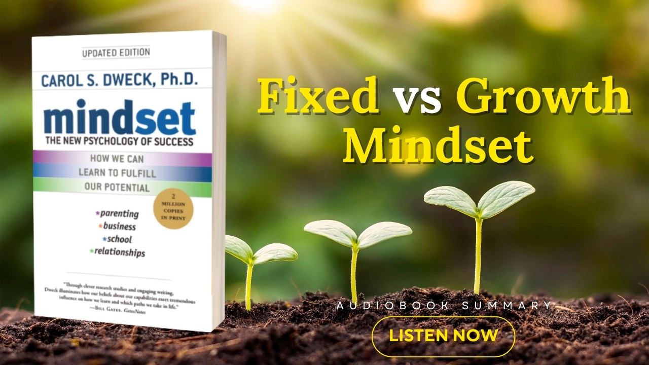 How to change mindset for success | Carol Dweck | Audiobook Summary
