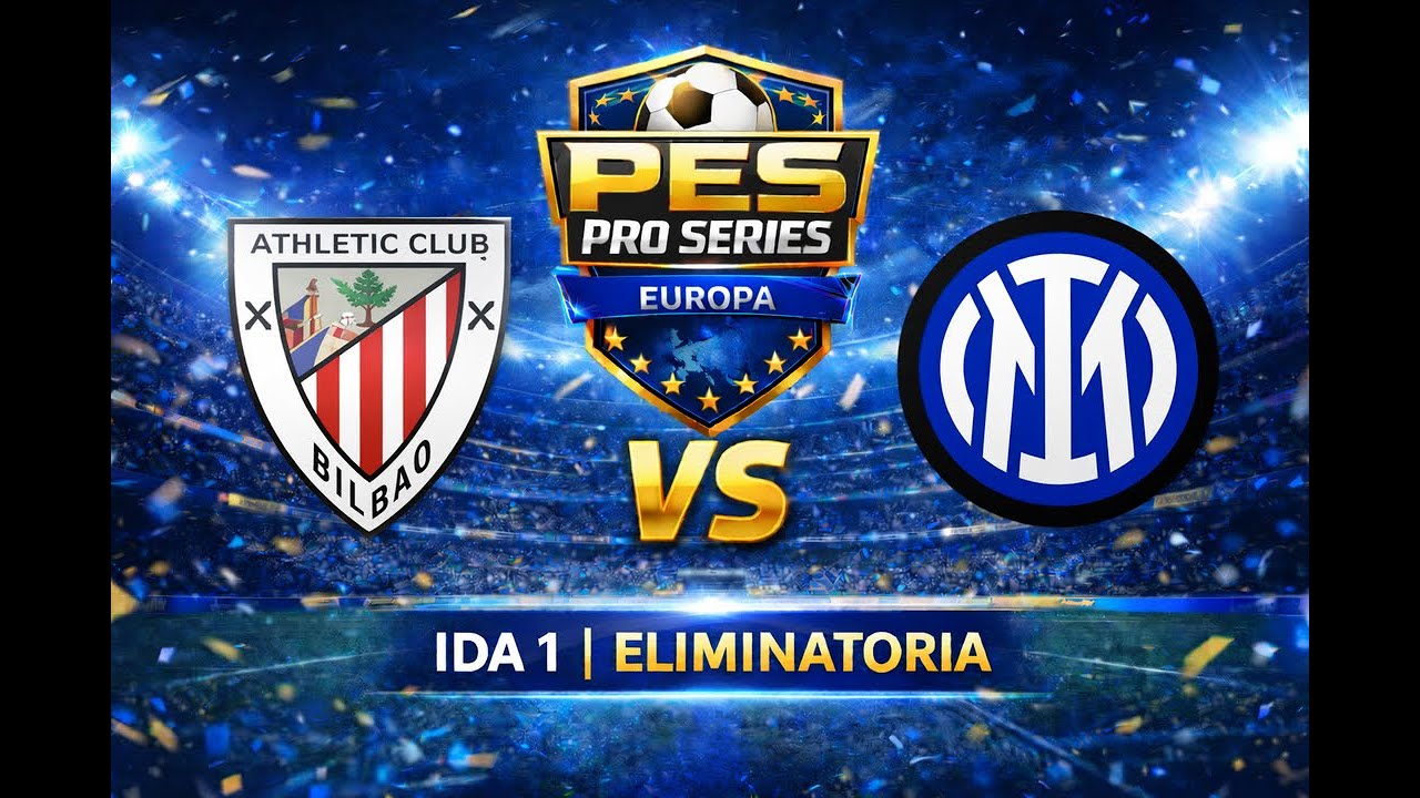 🎮 PES Pro Europa | Bilbao vs Inter – ¡Acción Total en 32avos!