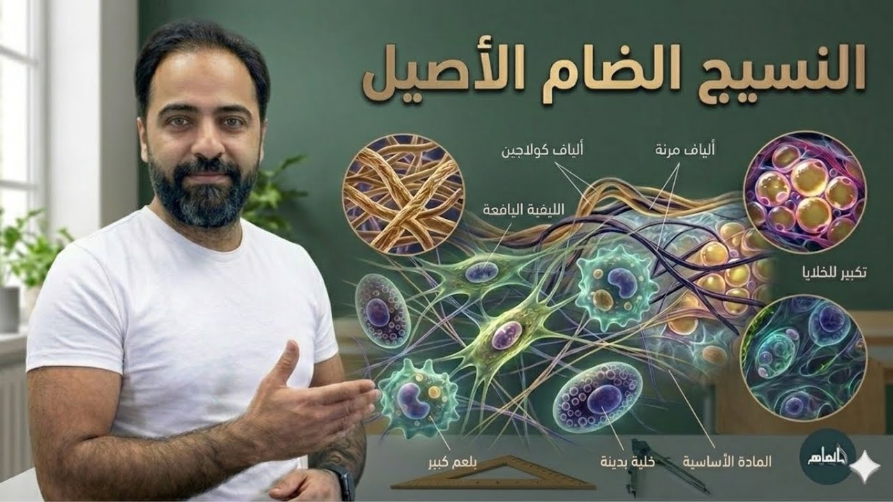 النسيج الضام الأصيل ||الصف التاسع جيل 2011 || العلوم الحياتية ||أ.أنس النجار