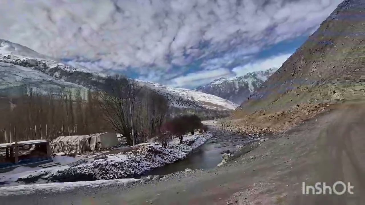 زمستان ولسوالی شهدا بدخشان افغانستان