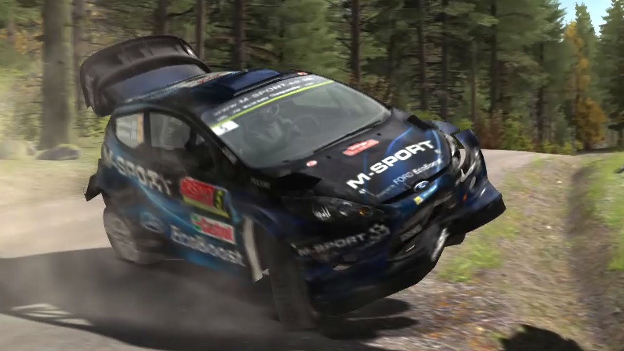 Dirt Rally crashes 8