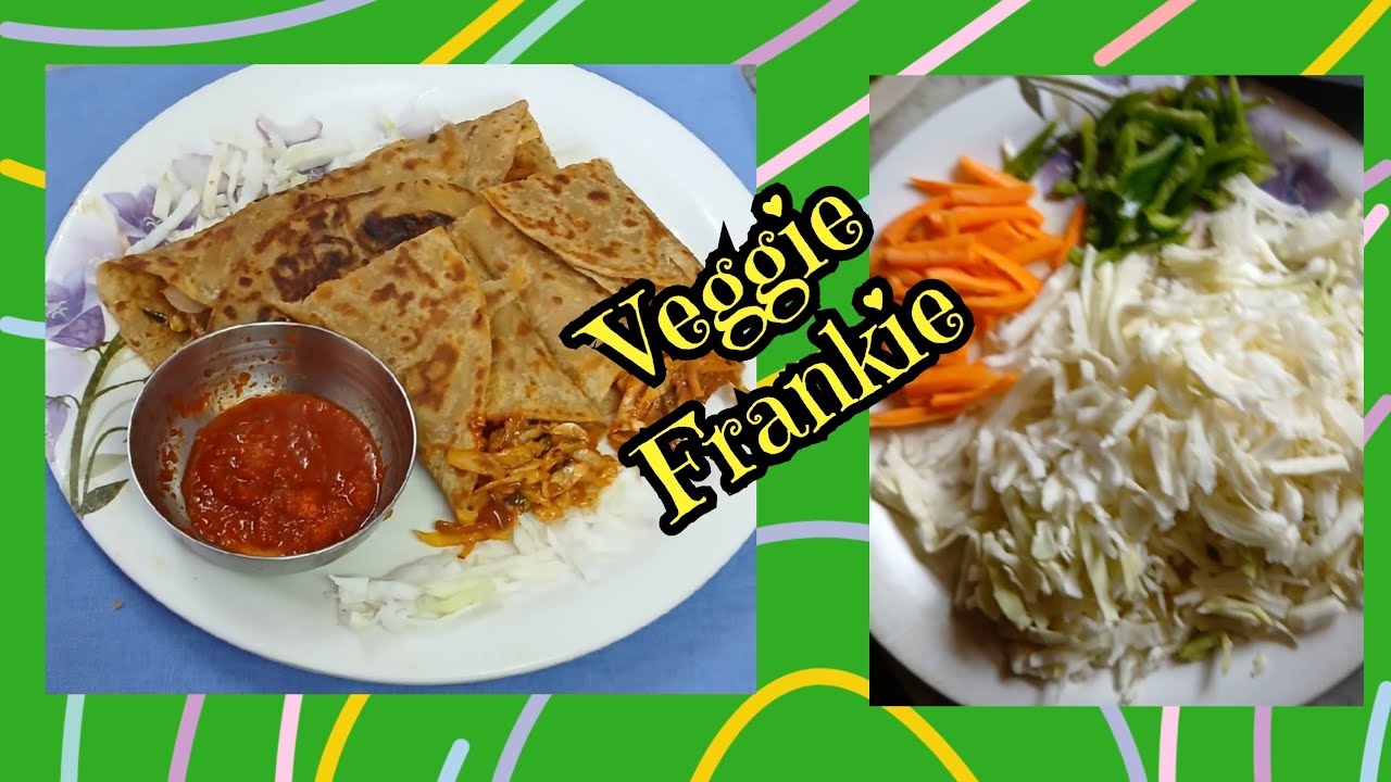 रोज रोज चपाती भाजी खाऊन कंटाळा आला का मग हे नक्कीच बनवून बघा #vegfrankie #homemade #recipe 