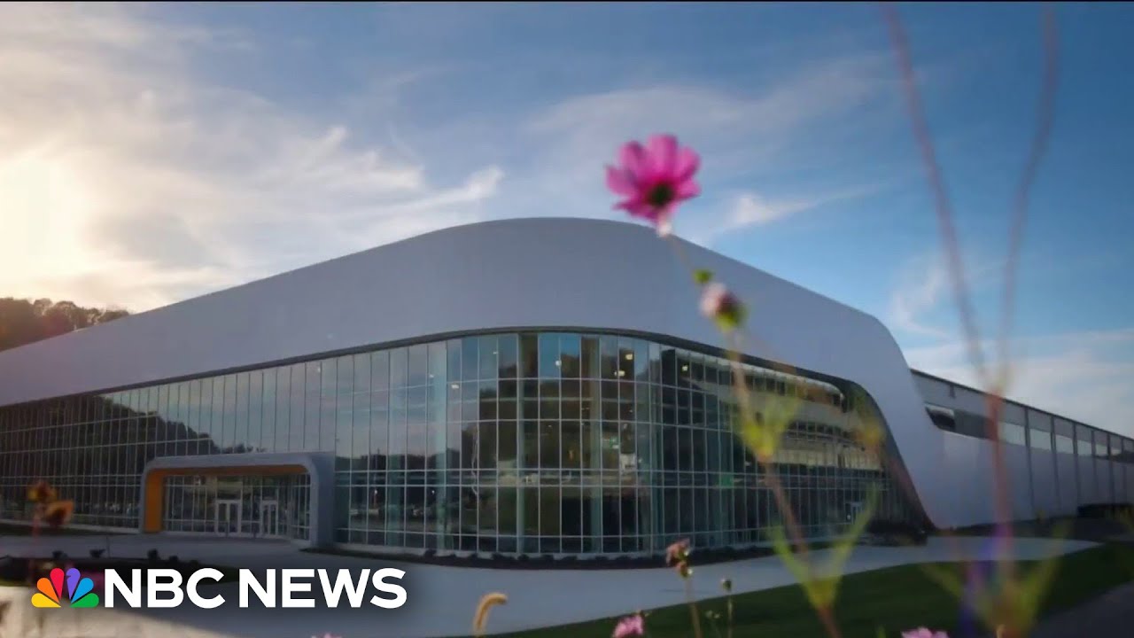 New factory built over old steel mill. Is America's manufacturing revival already happening?