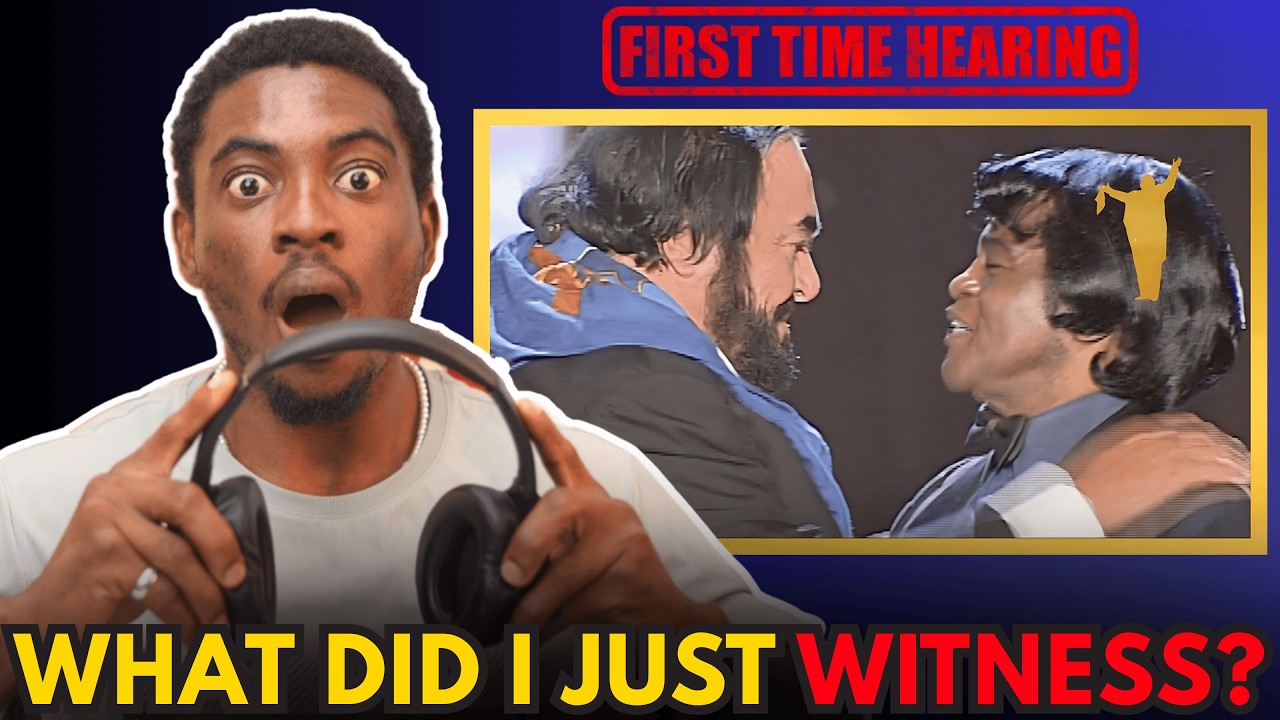 OMG!! Gen Z First Reaction to Luciano Pavarotti and James Brown - ''It's A Mans Mans World''