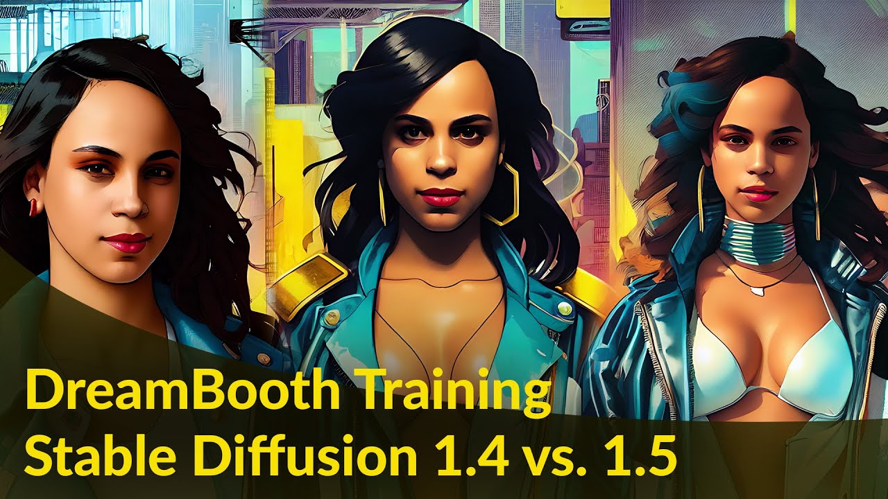 Stable Diffusion v1.5 vs v1.4 [Dreambooth train x3 models]