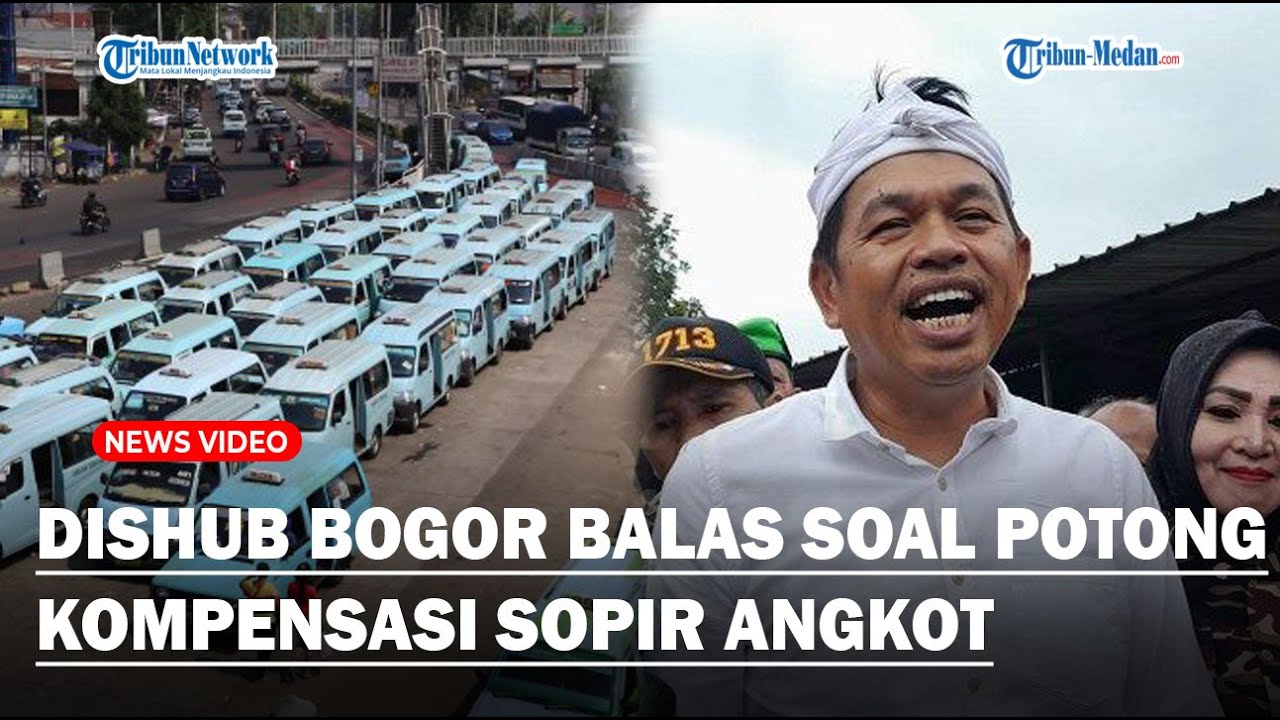 DISHUB BOGOR BALAS Soal Potong Uang Sopir Angkot dari Gubenur Jabar, Sebut Tak Ada Paksaan