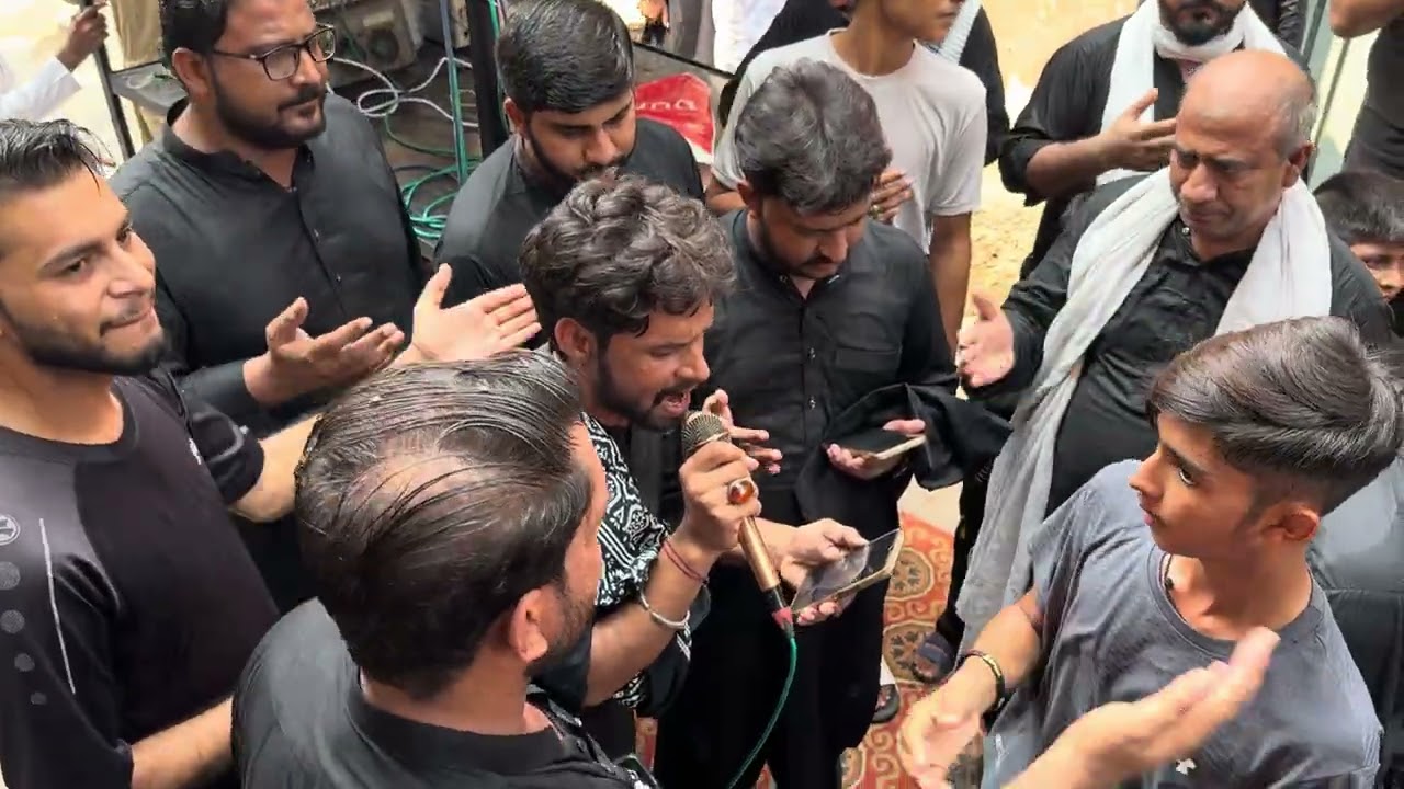 8 Muharram Gojra 2025 Noha Khawan Kashif Rasheed Matmi Sangat Labbaik Ya Hussain 