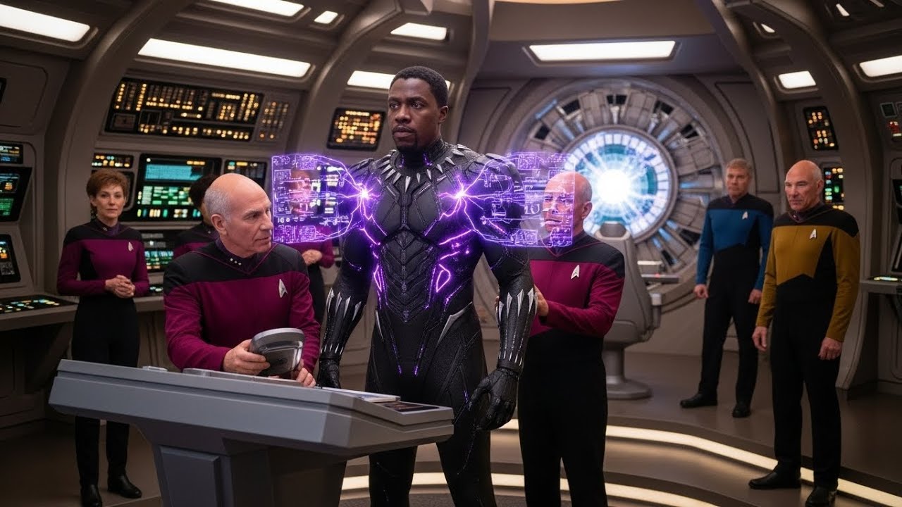 What if Black Panther accidentally entered Star Trek and the Unexpected Happened?
