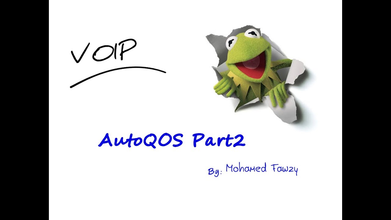 22- AutoQOS Mechanism Part2 ...  CCNA Collaboration 210-060 CICD شرح