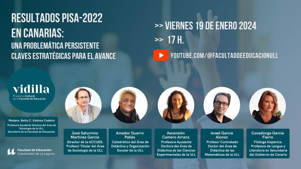 Resultados PISA-2022 en Canarias: Una problemática persistente | Claves estratégicas para el avance