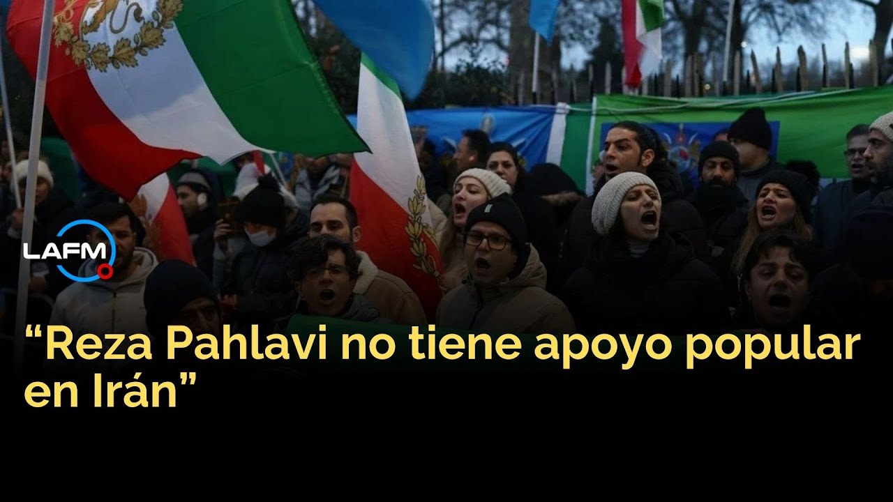 Protestas en Irán: experto asegura que Reza Pahlavi no tiene respaldo
