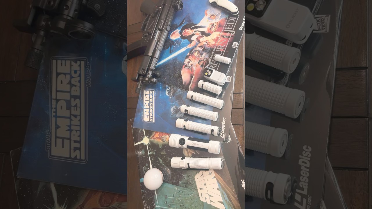 OLIGHT!! MY STORMTROOPER COLLECTION!!! #olight #edc #edccommunity #edcflashlight #starwars #art