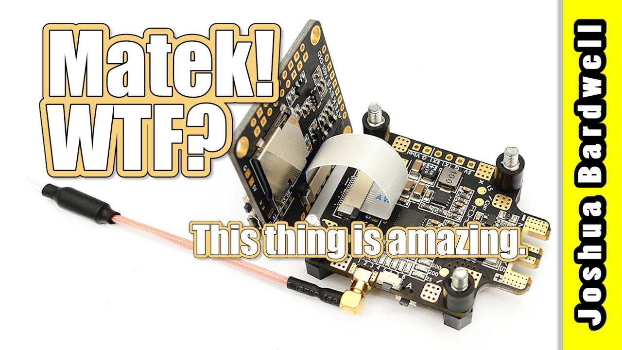 Matek F405 and FCHUB vTX Review