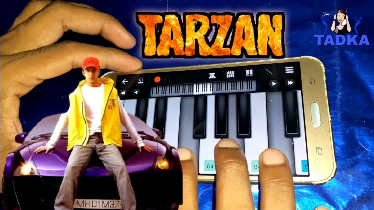 Taarzan The Wonder Car Theme Song Piano Tutorial | Walk Band | Piano Tadka